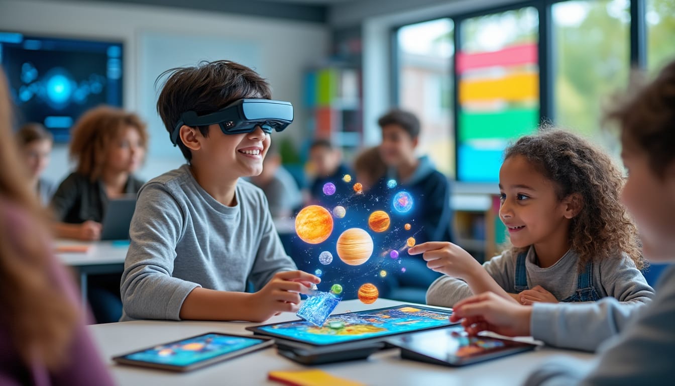 découvrez comment la réalité augmentée révolutionne l'éducation en enrichissant l'apprentissage, en engageant les étudiants de manière immersive et en facilitant la compréhension des concepts complexes. explorez les applications innovantes et les bénéfices de cette technologie dans les salles de classe modernes.