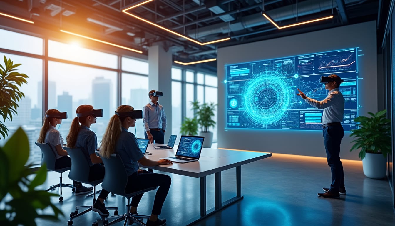 découvrez les meilleures applications de la réalité virtuelle en entreprise pour optimiser vos processus, améliorer la formation des employés et stimuler la collaboration. explorez comment ces technologies innovantes transforment le monde du travail et offrent de nouvelles opportunités de croissance.
