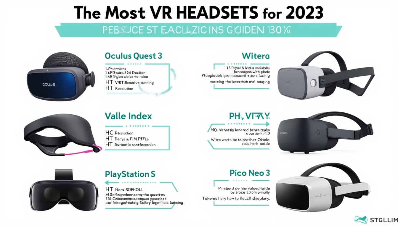 découvrez les meilleurs casques de réalité virtuelle en 2023 ! comparez les performances, le confort, et les fonctionnalités des modèles phares du marché pour une immersion totale dans vos jeux et expériences virtuelles.